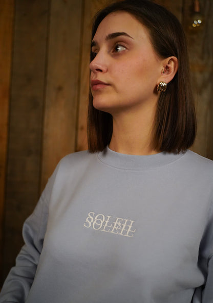 Pull femme soleil* - Bleu ciel