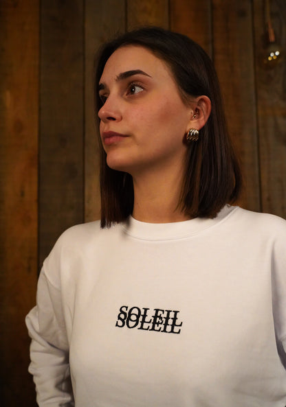 Pull femme soleil* - Blanc